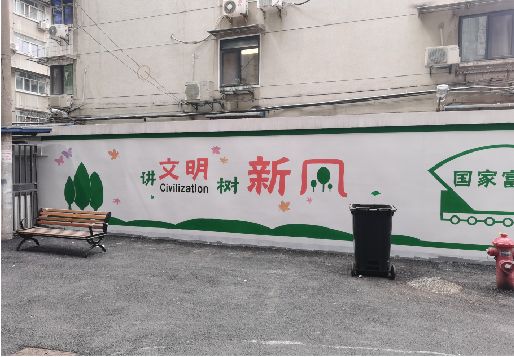 宾川社区墙绘